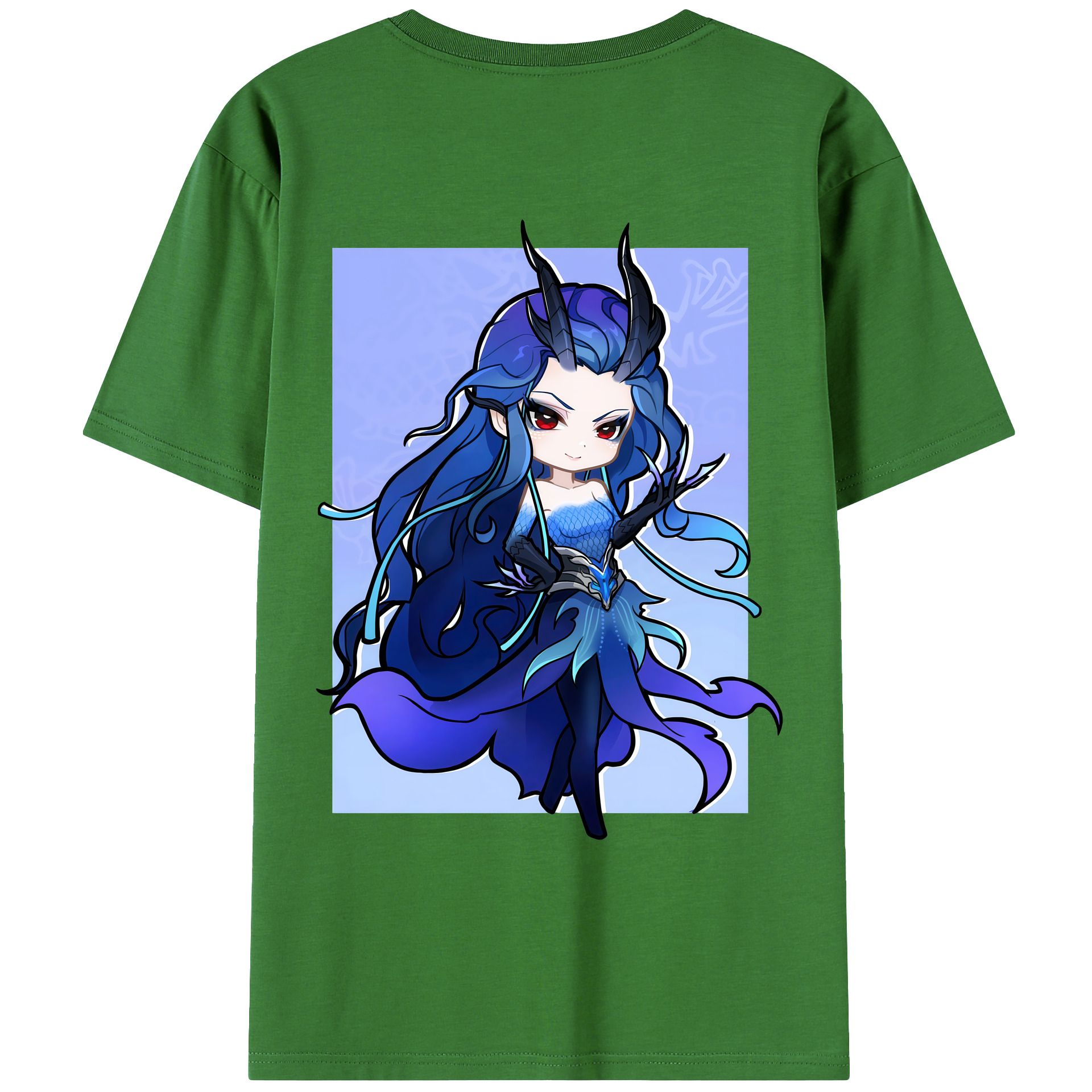 （画像用） Ne Zha 2 ナタ 魔童の大暴れ レディース半袖Tシャツ(バックプリント)